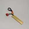 Wholesale of keychains, Five Emperors' coins, Volume Observation, celestial ruler, dustpan, God of Wealth, axe, Qilin, three-legged toad, Longevity fruit pendants Application Scenario
